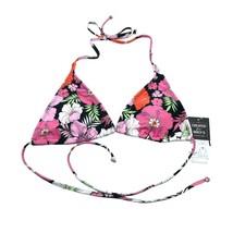 Salt + Cove Printed Convertible In The Groove Bikini Top Floral Black Pi... - £6.15 GBP