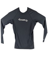 Womens Rash Guard Medium Gray ONeill Long Sleeve Skins UPF 50 Surf Beach... - $32.58 CAD