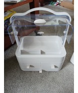 Artristry organizer box - white - make up storage - art storage - 14&quot;h x... - $9.50