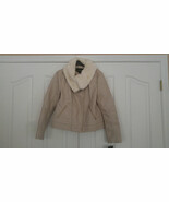 Calvin Klein La Nouvelle Renaissance Faux Leather/Fur Asymmetrical MotoJ... - $1,026.67 MXN