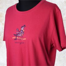 Life Is Good Camp Chair Drink Up Relax Fuchsia Short Sleeve T-Shirt-Wome... - €13,83 EUR