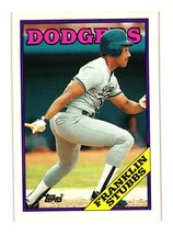 1988 Topps #198 Franklin Stubbs Los Angeles Dodgers - £3.14 GBP