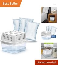 Compact 8.8 Oz Humidity Control Device with 3 Refills - Ideal for Small ... - $49.45