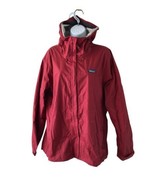 Women&#39;s PATAGONIA Hooded Jacket Raincoat RED XLarge - £58.18 GBP