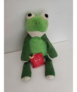 Scentsy Buddy Ribbert Frog Plush Stuffed Animal Perfectly Pomegranate Sc... - £15.95 GBP