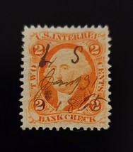 1862-71 2c USA Internal Revenue First Issue, Washington, R6c, Bank Check... - €1,69 EUR