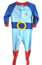 Carter&#39;s Boys Superhero 1-Pc Footie Pajamas 18M  Dad&#39;s Lil Sidekick Blue... - £3.69 GBP