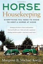 New Horse Housekeeping Book Care Feeding Housing Tack Blanket - $8.86