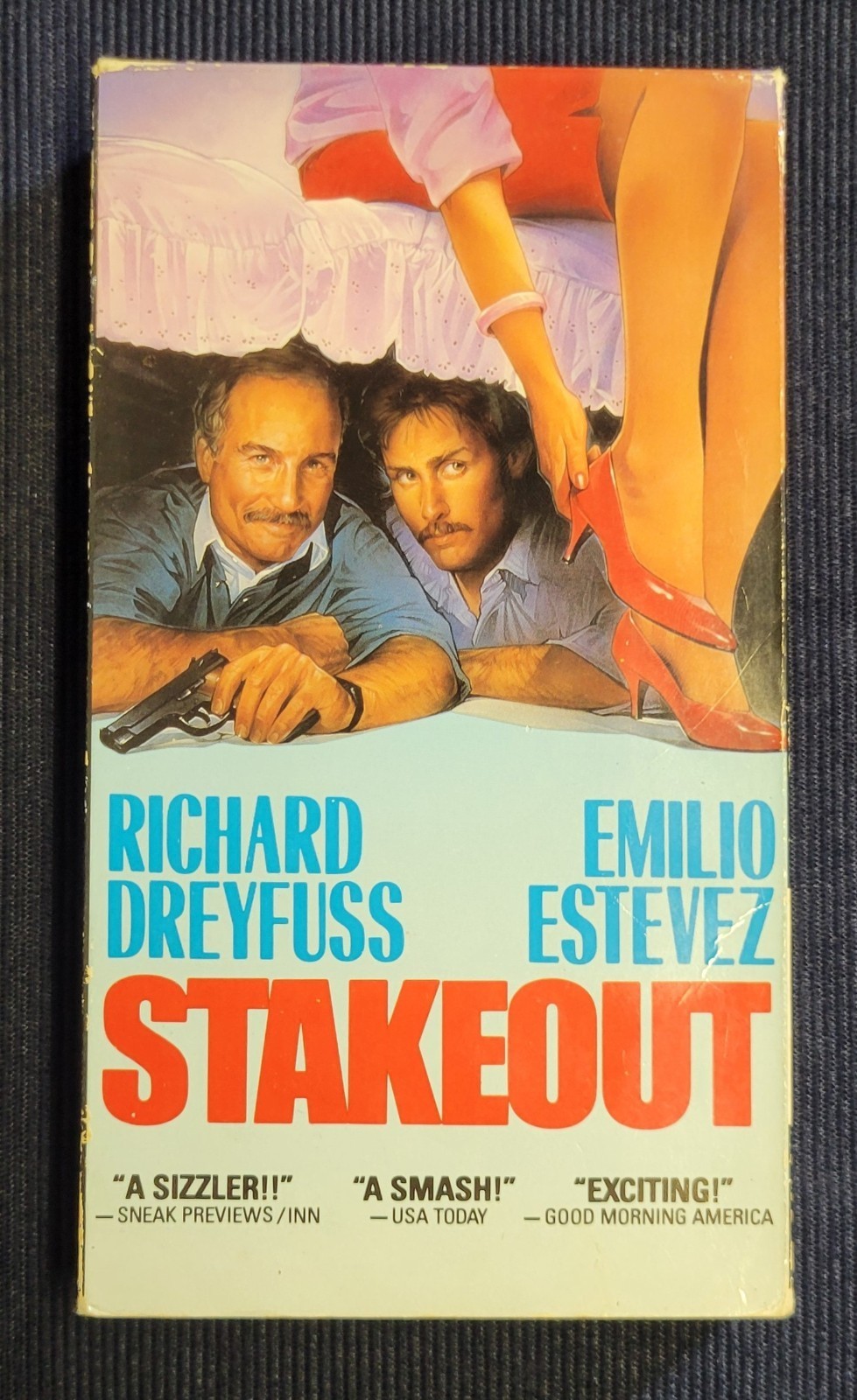 Stakeout (VHS, 1995) Richard Dreyfuss Emilio Estevez - $5.93