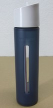 Starbucks Coffee Company 2010 Glass Water Bottle Blue Silicone Shell 16 Oz - £27.97 GBP