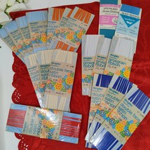 Wrights Vtg Lot Of 19 New NOS Double Face Satin Ribbon 9 Feet Each Orang... - $468.30 MXN