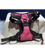 PoyPet 3M Reflective -Easy Control- No Pull Dog Harness Medium Pink - £7.00 GBP