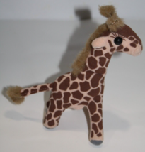 Folkmanis African Wildlife Giraffe Finger Puppet 6&quot; Mini Stuffed Plush S... - £18.56 GBP