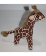 Folkmanis African Wildlife Giraffe Finger Puppet 6&quot; Mini Stuffed Plush S... - £17.77 GBP