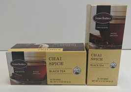 Farmer Brothers Premium Black Tea, Chai Spice, 6/25 ct boxes - £34.36 GBP