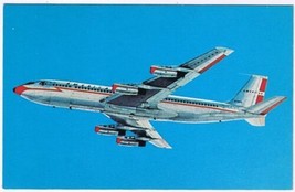 Postcard American Airlines First With Jets Across The USA 707 Jet Flagships - £3.07 GBP