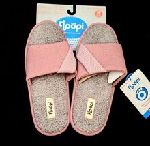 NWT Women&#39;s Floopi Slippers Size 7/8 Memory Foam Lavender New With Tags  - €11,24 EUR