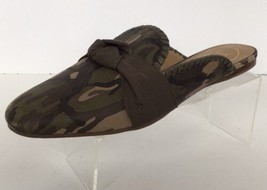 NEW JACK ROGERS Sample Camo Print Bow Detail Slip On Slides/Flats (Size ... - $39.95