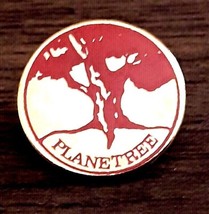 Planetree Red Hat Lapel Pin - Person Centered Care - £5.39 GBP