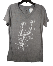 Adidas Mujer San Antonio Spurs Grande Logo Camiseta Gris Oscuro - XL - £14.99 GBP