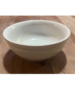 DELCO ATLANTIC CHINA WHITE RESTAURANT WARE 5 1/2&quot; SOUP OR CHILI BOWL - $9.50