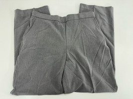 Briggs Womens Dress Pants Size 12 Peite Gray Pockets - $12.17