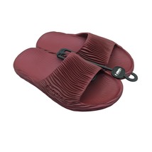 And1 Mens Mirage Sandals Slides Rubber Textured Burgundy Red 10 - $14.49