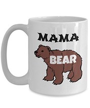 Mama Bear Mug - Mother&#39;s Day Cups - Fun Anniversary, Birthday or Holiday Coffee  - £16.43 GBP