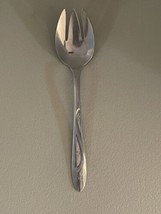 Americana Star Stainless Cold Meat Serving Fork 7.5&quot; MCM Atomic USA - £9.29 GBP