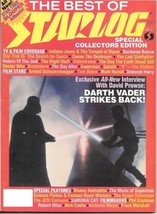 The Best of Starlog Magazine #5 Star Wars ROTJ Darth Vader Cover 1984 VE... - $5.94