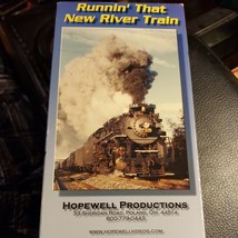 running that New River train VHS - $4.41