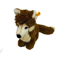 RARE Steiff Brown Mohair Fox Fuxy Fuchs Plush 19" Stuffed Animal Toy Collector - $152.46