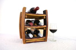 Mini Wine Rack - Corsica -  Made with retired California wine barrels  - £159.84 GBP