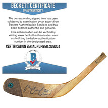 Melker Karlsson San Jose Sharks Auto Hockey Stick Beckett Autograph COA Proof - £92.75 GBP