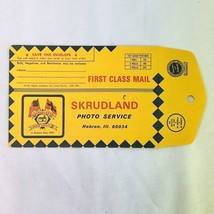 Vintage Skrudland Photo Service Film Processing Mailer Envelope Hebron Ill - £6.39 GBP