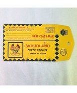 Vintage Skrudland Photo Service Film Processing Mailer Envelope Hebron Ill - $8.55