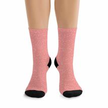 Snow Little Dots Peach Pink Benjamin Moore DTG Socks - £18.63 GBP