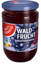 Gut and Gunstig Wald-Frucht Konfiture extra - £5.38 GBP