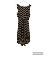 Liberty Love Women&#39;s Dress 8/10 M Summer Sleeveless High-low Partial Ope... - $9.42 CAD