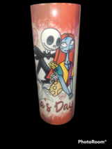 Nightmare Before  Xmas Jack &amp; Sally Valetines Day 20oz Stainless Steel T... - £18.34 GBP