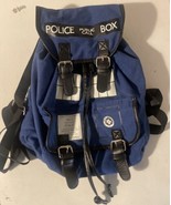 Doctor Who Backpack Tardis Police Public Call Box  Knapsack Blue Bag - $34.11 CAD