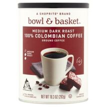 BOWL AND BASKET 100% COLOMBIAN MEDIUM ROAST GROUND COFFEE 10.3OZ - $9.49
