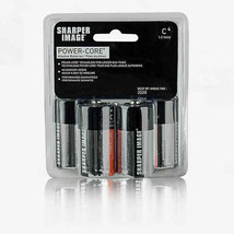 Sharper Image Power-Core 4-Pack C 1.5-volt Alkaline Batteries - £10.27 GBP