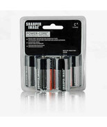 Sharper Image Power-Core 4-Pack C 1.5-volt Alkaline Batteries - £10.22 GBP