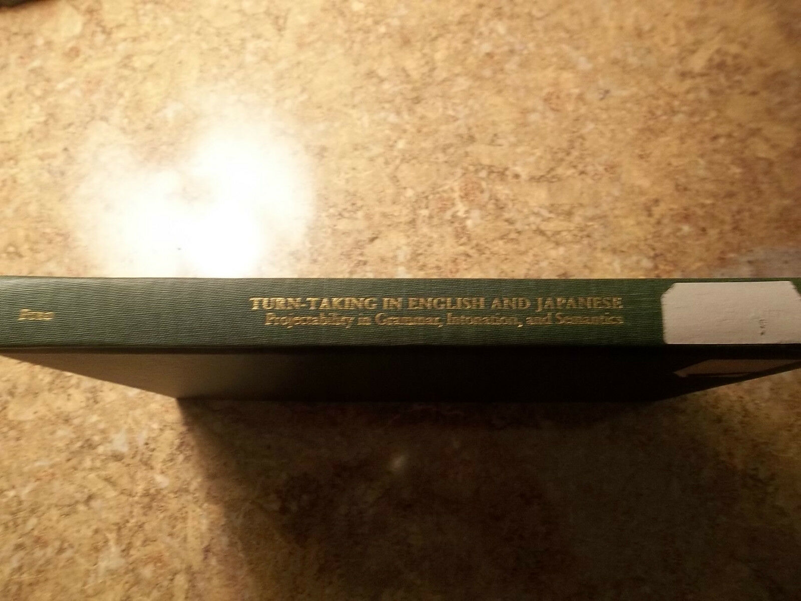 Turn-Taking in English and Japanese : Projectability in Grammar, Intonat... - $62.36