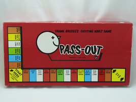 Pass-Out 1988 Drinking Board Game Frank Bresee&#39;s 100% Complete New Open Box - £24.68 GBP