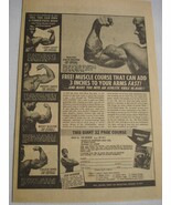 1972 Ad Joe Weider Muscle Course Dave Draper, Larry Scott, Freddy Ortiz - $7.99