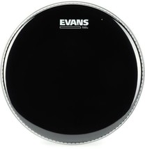 Evans 12&quot; Black Chrome Drum Head - £17.19 GBP