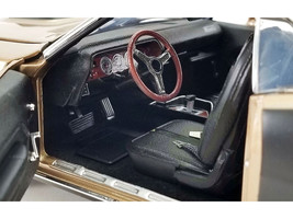1971 Plymouth Hemi Barracuda Super Track Pack Gold Leaf Metallic Matt Black Limi - £123.41 GBP