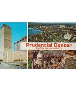 Prudential Center War Memorial First Church Boston MA Split Postcard  - $8.18 CAD
